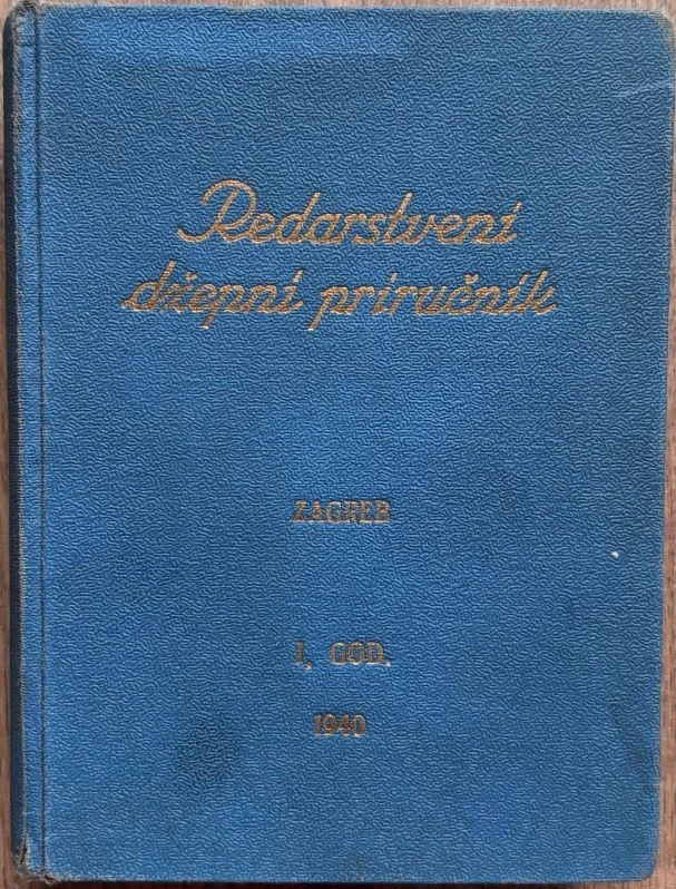 048. Redarstveni džepni priručnik za područje Redarstvenog ravnateljstva u Zagrebu – God. I, 1940. - rijetko !!