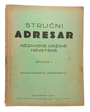 119. Stručni adresar Nezavisne Države Hrvatske