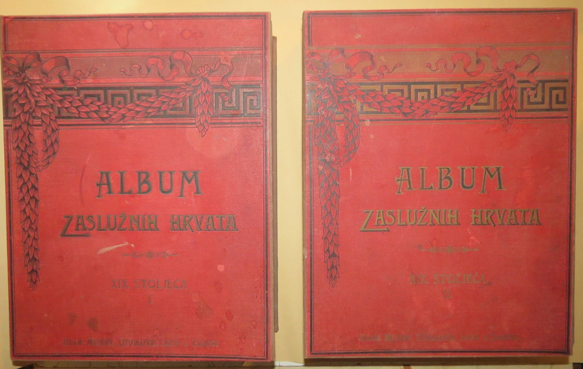 143. Milan Grolović: Album zaslužnih Hrvata XIX. Stoljeća I - II