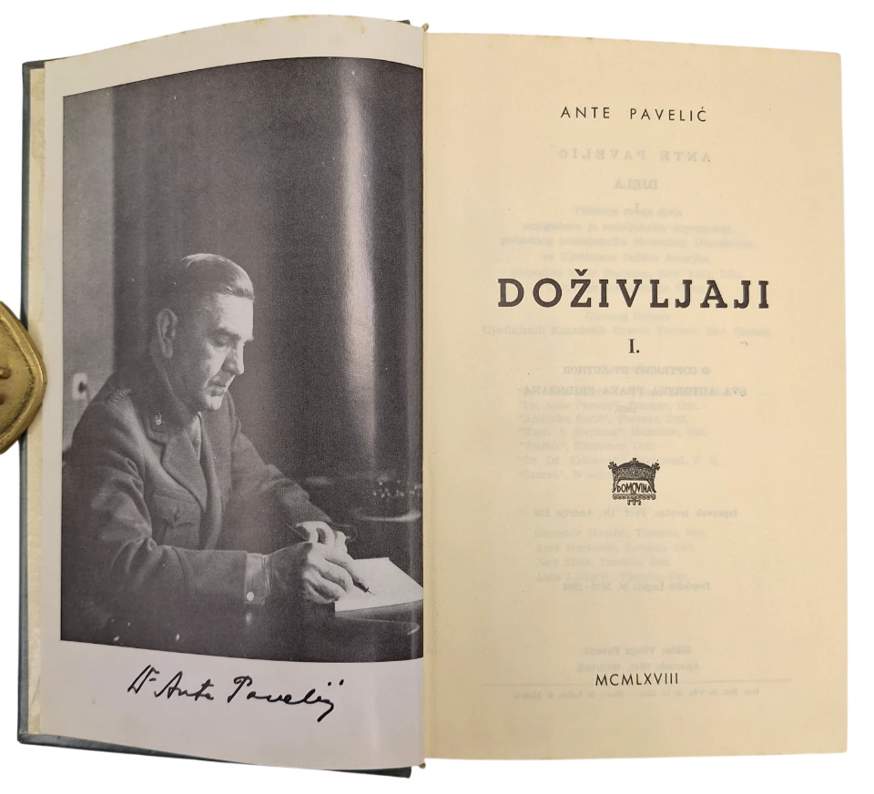 126. Ante Pavelić: Doživljaji