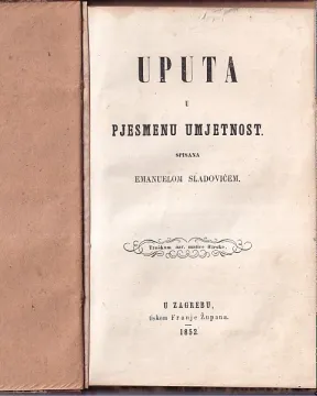 181. Emanuel Sladović: Uputa u pjesmenu umjetnost