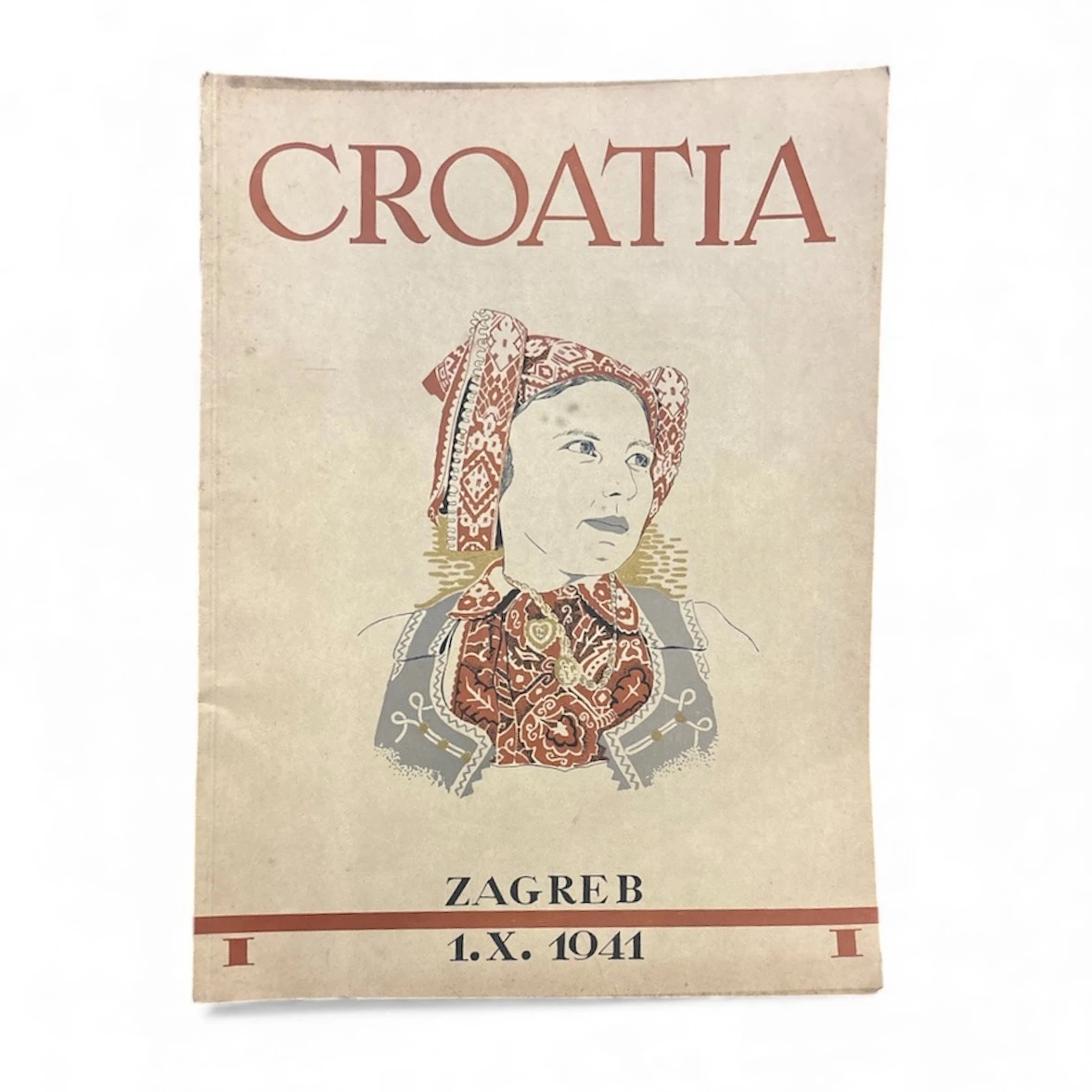 058. Časopis Croatia 1.X.1941