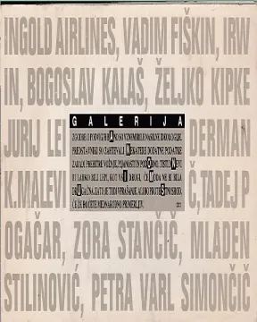 186. Katalog izložbe „Galerija Anonimus“