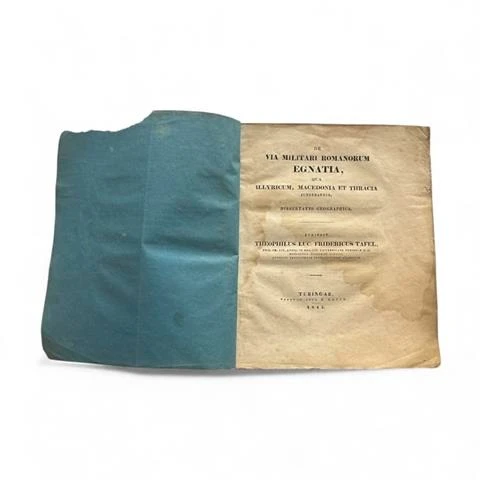 064. De via militari Romanorum Egnatia, qua Illyricum, Macedonia et Thracia iungebantur