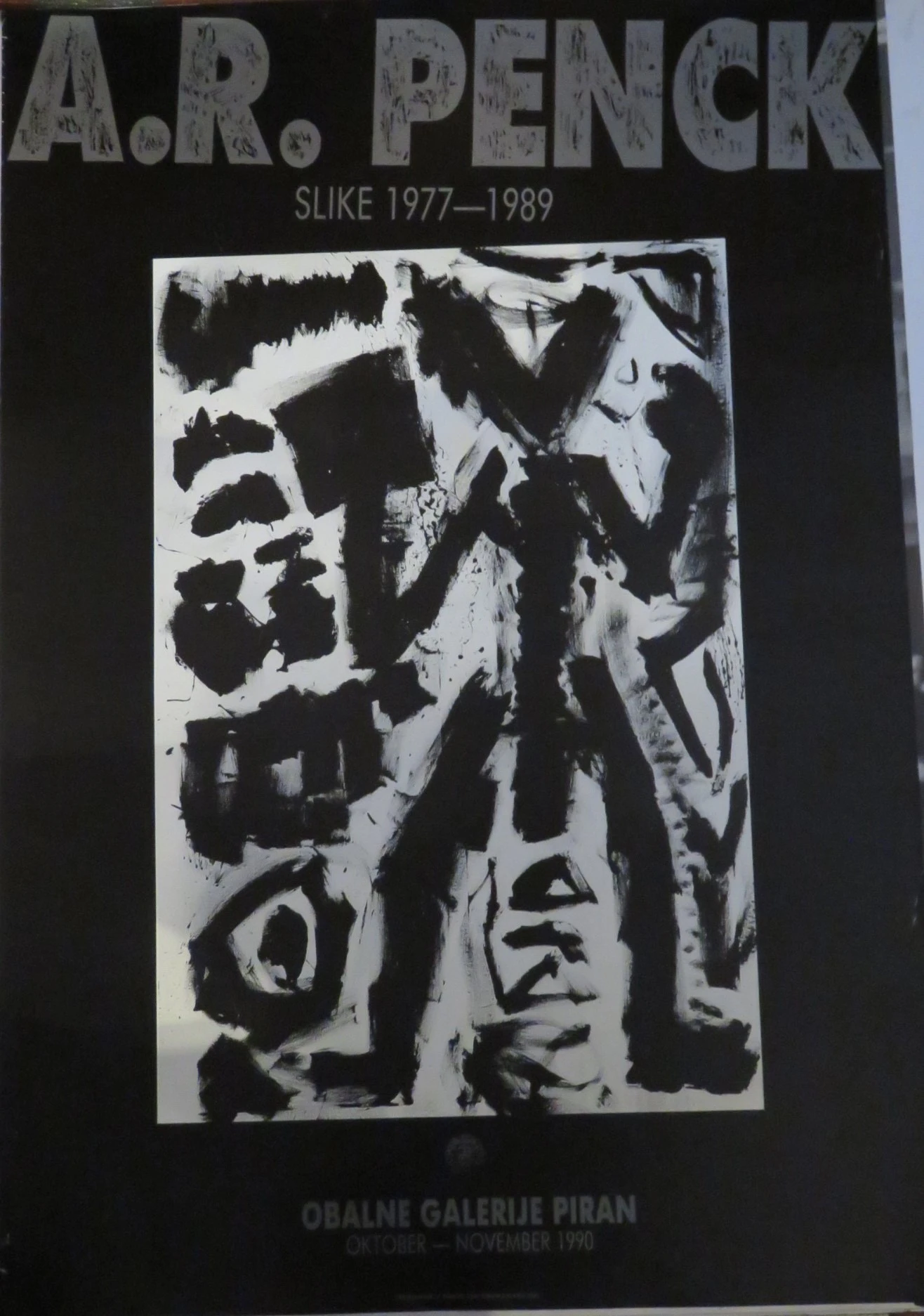 197. Plakat - Vojko Tominc: A.R. Penck