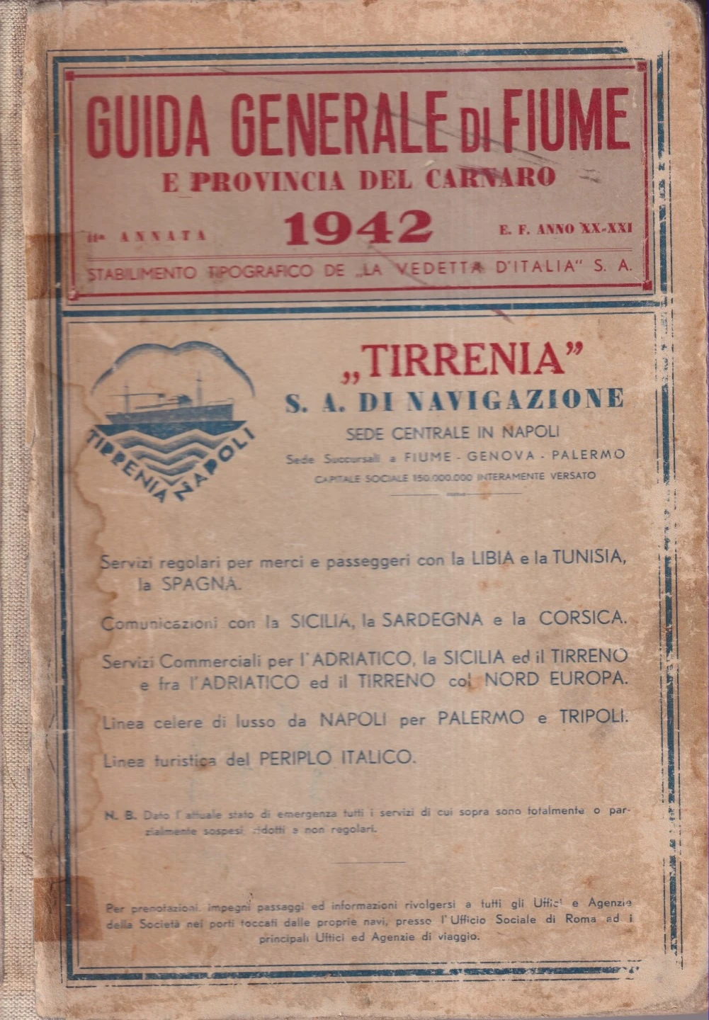 10. Guida generale di Fiume e provincia del Carnaro