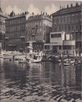 38. Razglednica, Hidroavion na Porto Idroscalo