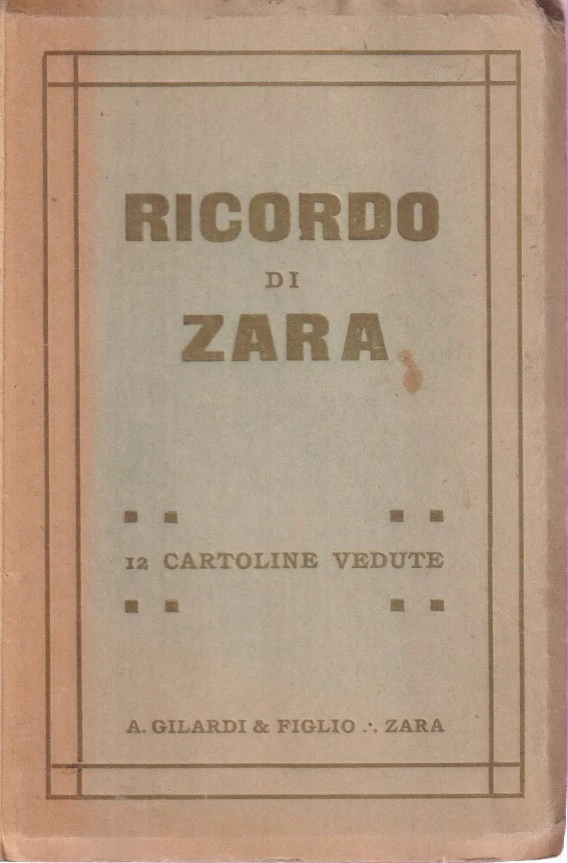 49. Ricordo di Zara, 12 cartoline vedute