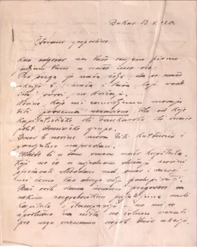 71. Viktor Car Emin, Pismo-rukopis