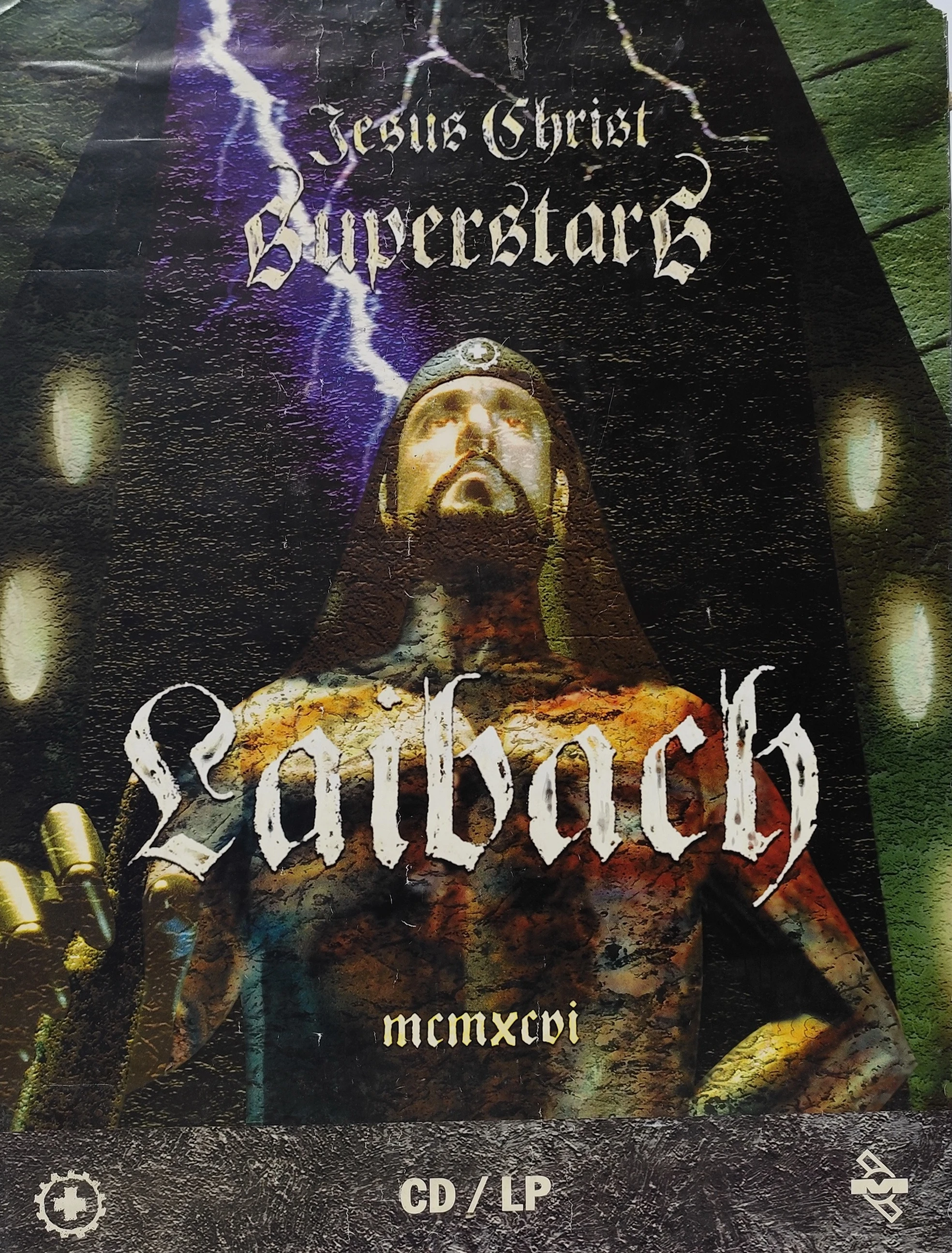 62. Plakat Laibach – Jesus Christ Superstar